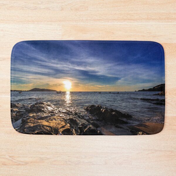 Item preview, Dramatic Sunset with local boat in Thailand designed and sold by photo123pro.