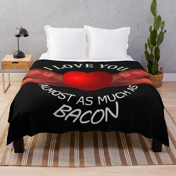 Item preview, I Love You < Bacon  - dark designed and sold by jc007.