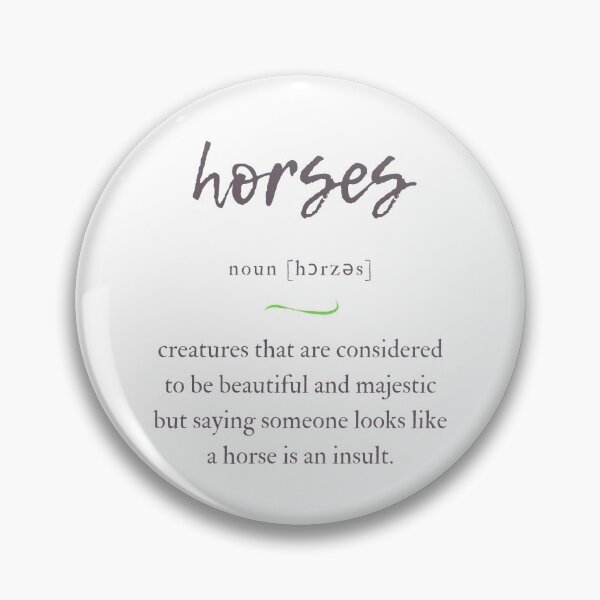 Item preview, Horses Definition | Dictionary Collection designed and sold by Designschmiede.