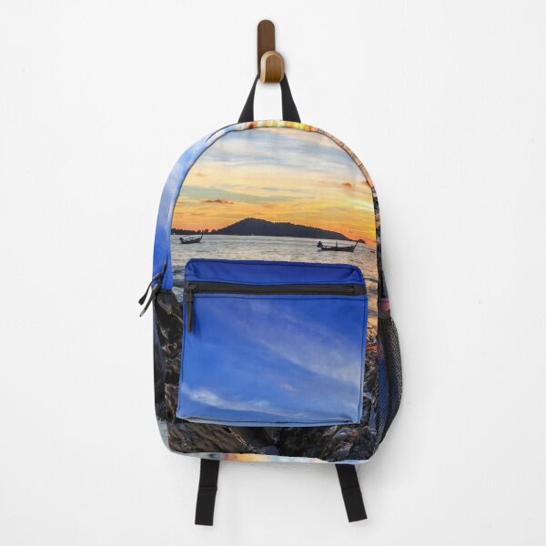 Item preview, Dramatic Sunset with local boat in Thailand designed and sold by photo123pro.