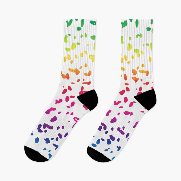 Item preview, Polka Dot Rainbow Splatter Dots Spots Confetti designed and sold by funnytshirtemp.