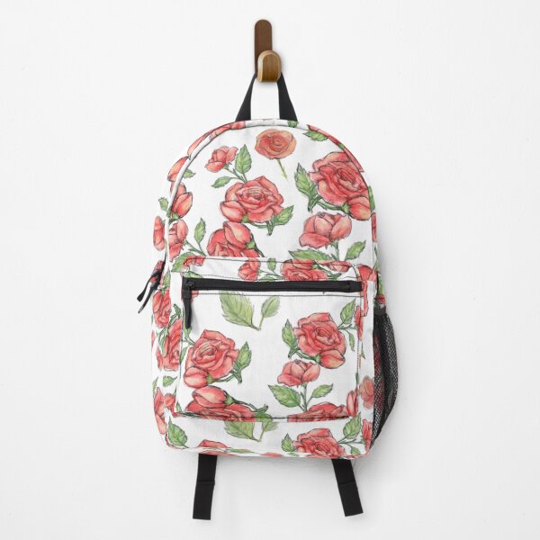 Item preview, Red Roses on White designed and sold by Cherie Roe Dirksen.