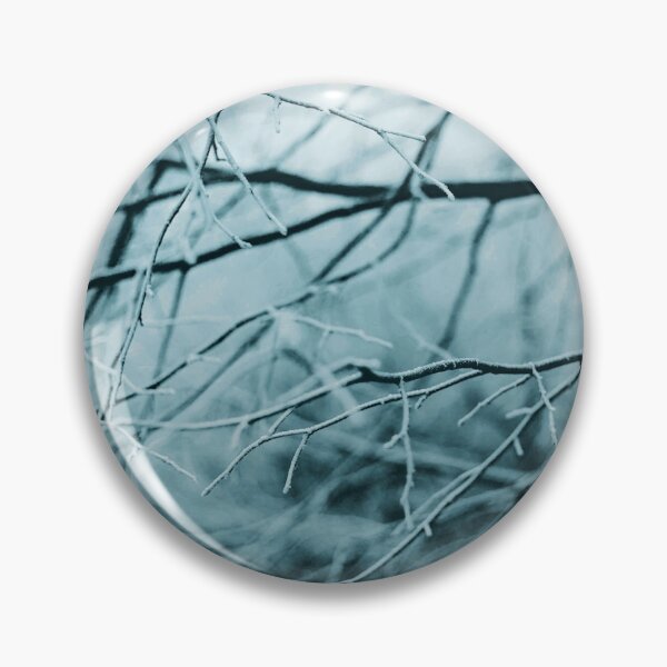 Item preview, Foggy blue tree brunch view designed and sold by Pratyasha.