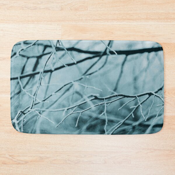 Item preview, Foggy blue tree brunch view designed and sold by Pratyasha.