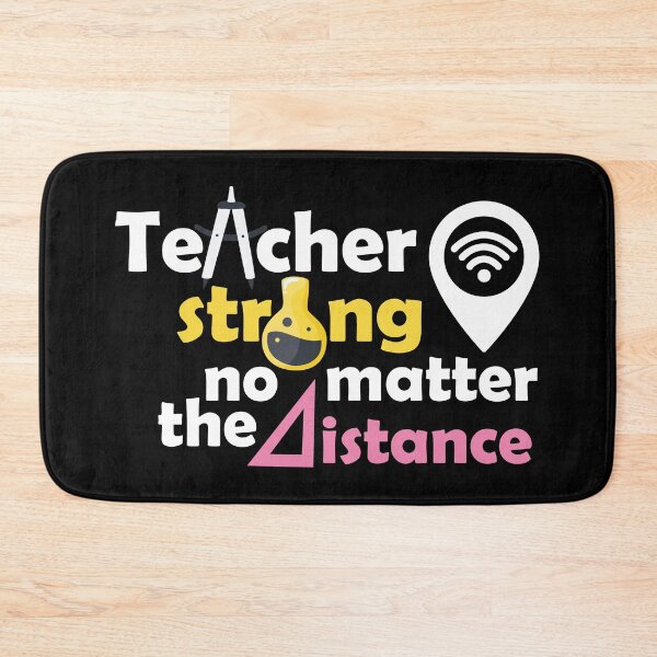 Item preview, Teacher Strong No Matter The Distance designed and sold by gharbi.