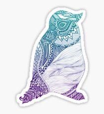 Duotone Penguin Sticker