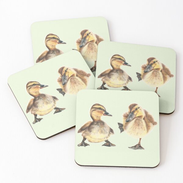 Item preview, Two cute little Ducklings  designed and sold by rosemarydrawing.