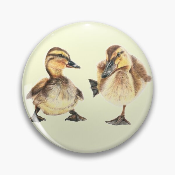 Item preview, Two cute little Ducklings  designed and sold by rosemarydrawing.