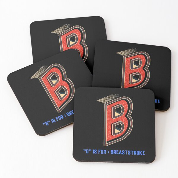 Item preview, "B" is for Breaststroke designed and sold by Zwembad Vergelijker.