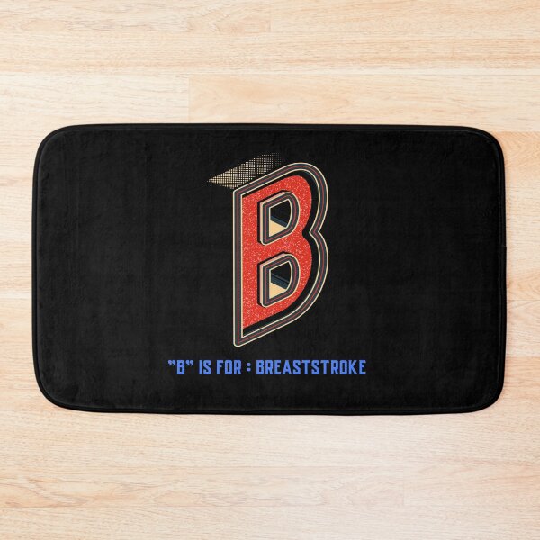 Item preview, "B" is for Breaststroke designed and sold by Zwembad Vergelijker.