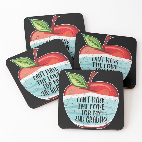 Item preview, Can't Mask My Love for My 2nd Graders Design designed and sold by Blackpuzzle.