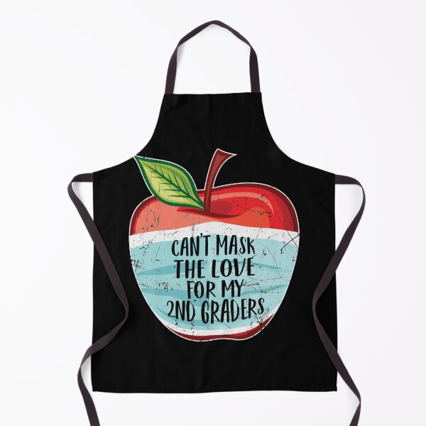 Item preview, Can't Mask My Love for My 2nd Graders Design designed and sold by Blackpuzzle.