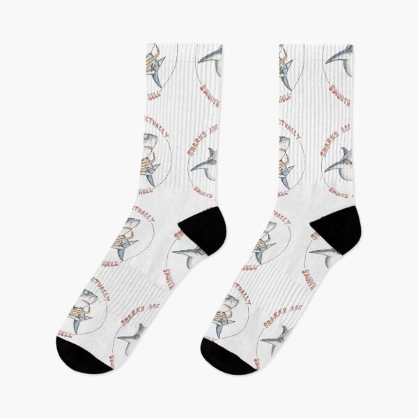 Item preview, Sharks are Actually Smooth  designed and sold by rachelclaireart.