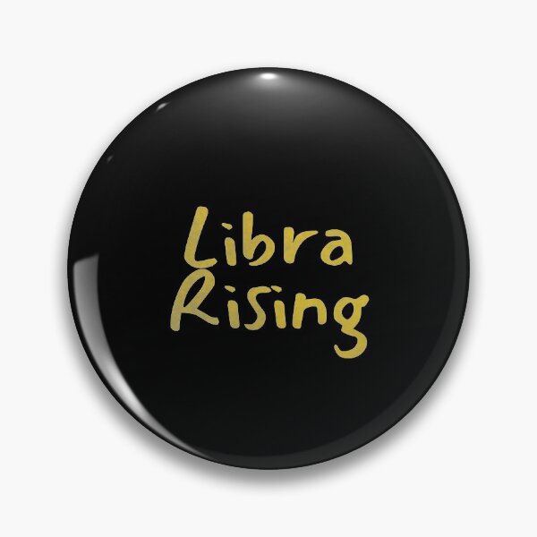 Item preview, Libra Rising Text Yellow designed and sold by leomooncreates.