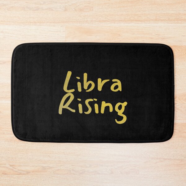 Item preview, Libra Rising Text Yellow designed and sold by leomooncreates.