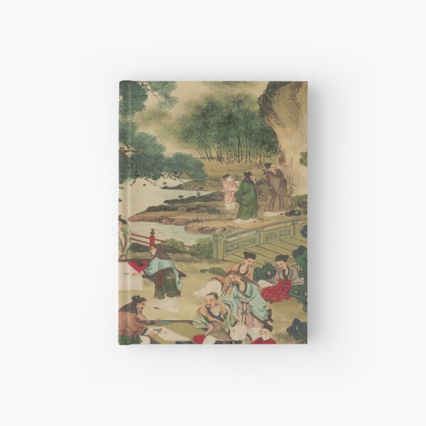 Chinese Sage Garden Hardcover Journal