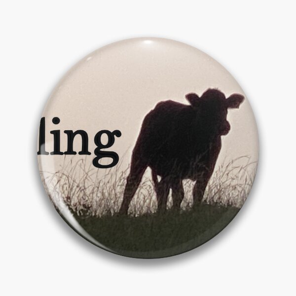 Item preview, COW ART JUST CHILLING designed and sold by Opalbluerose.