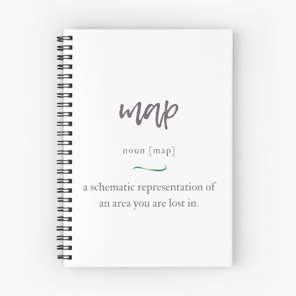 Item preview, Map Definition | Dictionary Collection designed and sold by Designschmiede.