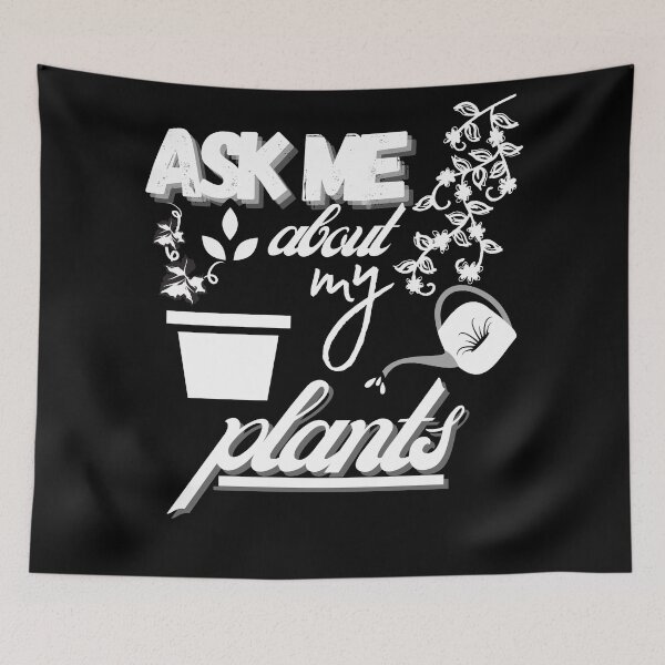 Item preview, Ask my me about my plants  designed and sold by SoulHeart.