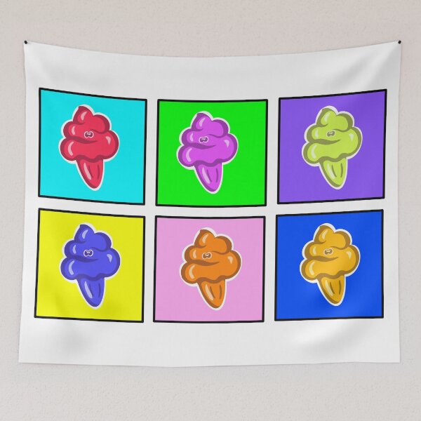 Item preview, Pop art gummies designed and sold by lovingkakeart.