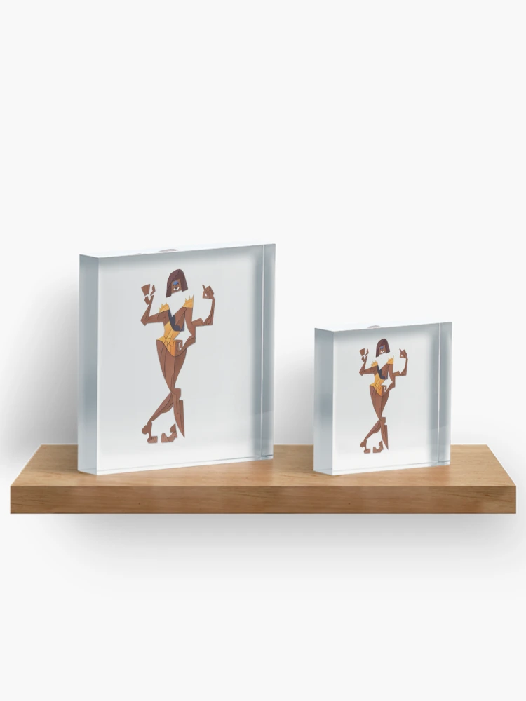 Thumbnail 3 of 5, Acrylic Block, Dida Ritz designed and sold by RikDrawsThings.