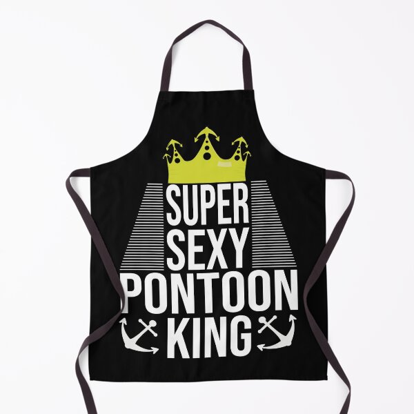 Item preview, Super Sexy PonToon King Funny retro Vintage boating quote designed and sold by 2MDesign.