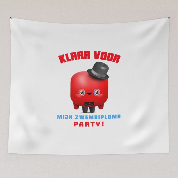 Item preview, Klaar voor mijn zwemdiploma Party! designed and sold by Zwembad Vergelijker.