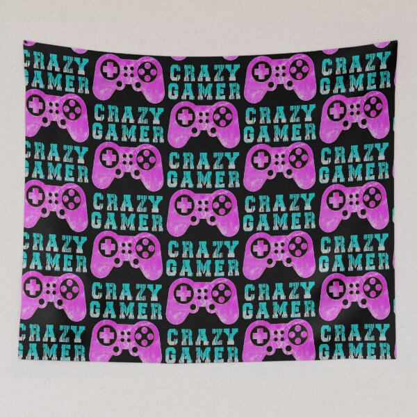 Item preview, Crazy Gamer tshirt  designed and sold by KGN  CREATIVITY.