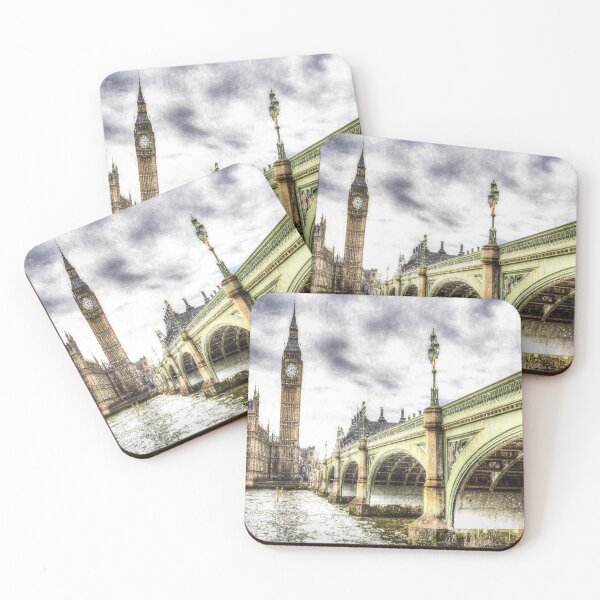 Item preview, Westminster Bridge Snow Art designed and sold by Londonimages.