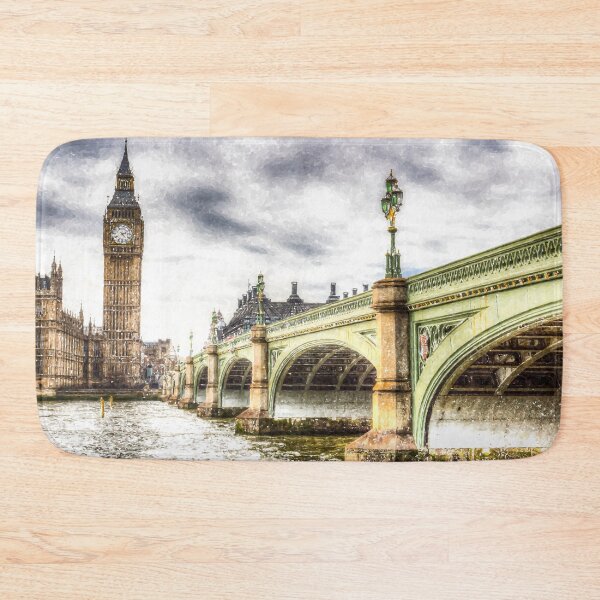 Item preview, Westminster Bridge Snow Art designed and sold by Londonimages.