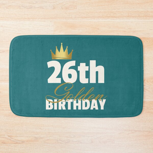 Item preview, 26th Golden Birthday Year Age Crown print designed and sold by doodabobs.