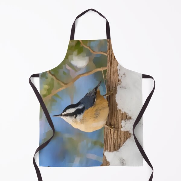 Item preview, Red Breasted Nuthatch Guoche designed and sold by GL Digital Artwork .