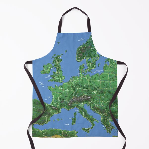 Item preview, Europe designed and sold by PLBmaps.