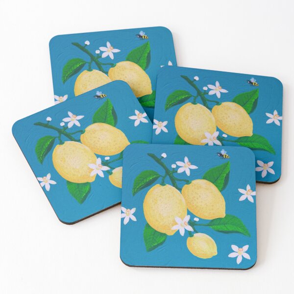 Item preview, Lemons and Bees designed and sold by Soozie Wray.