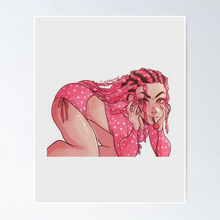 PPCocaine Pink Sticker