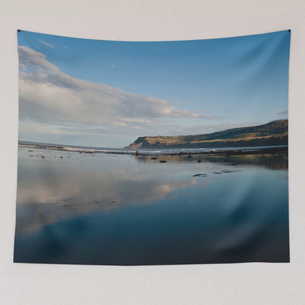 Item preview, Ravenscar In My Palm Seascape designed and sold by RHBWalks.