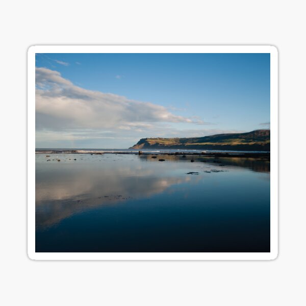 Ravenscar In My Palm Seascape Sticker
