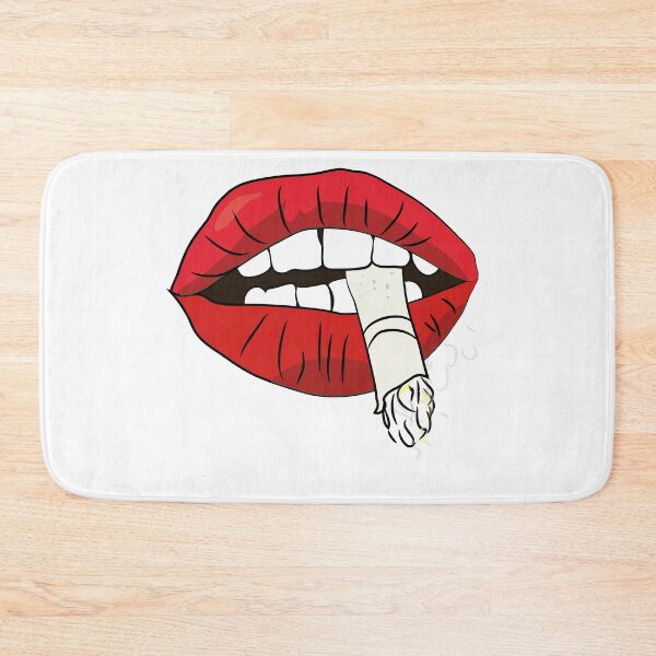 Item preview, smoking lips hot t-shirt | smoking red lips  designed and sold by KARTICK DUTTA.