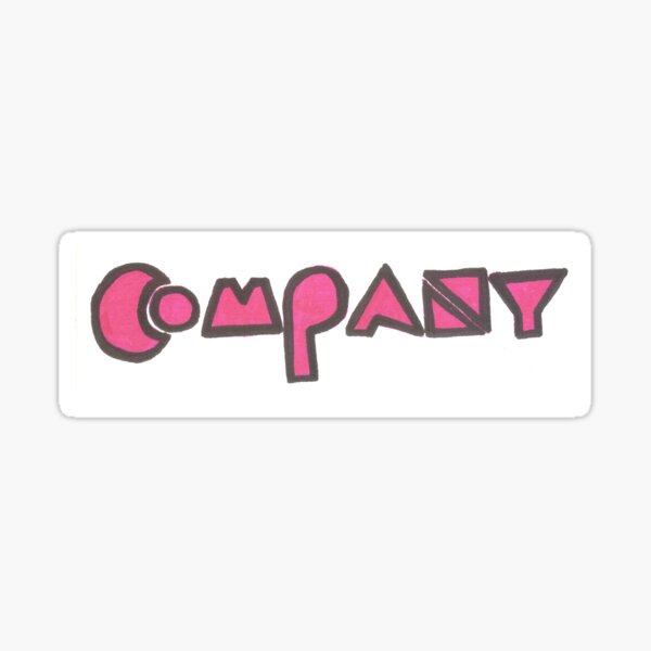 Company Sticker