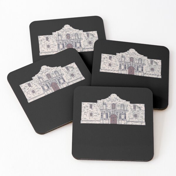 Item preview, Distressed Remember the Alamo - San Antonio Mission designed and sold by DeWinnes.