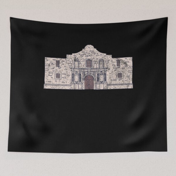 Item preview, Distressed Remember the Alamo - San Antonio Mission designed and sold by DeWinnes.