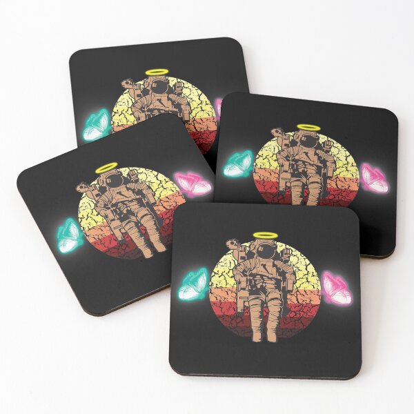 Item preview, Retro astroanut with butterflies designed and sold by Izod55.