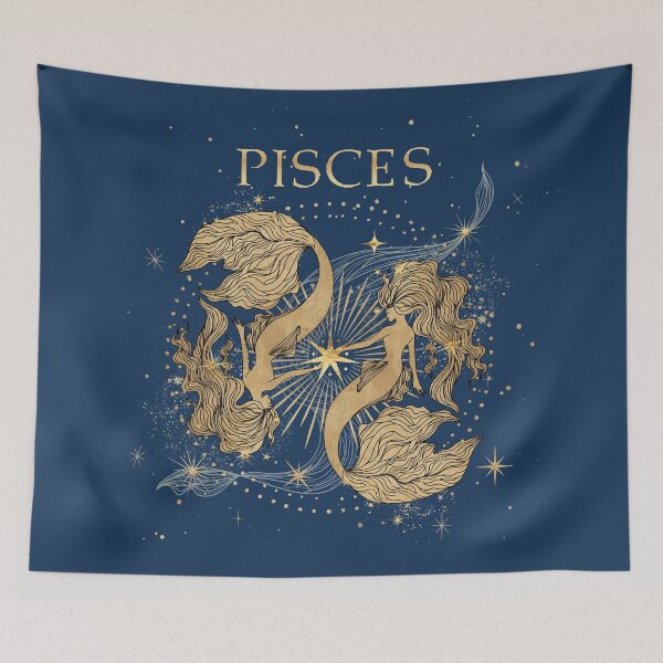 Item preview, Pisces zodiac woman designed and sold by SpookyBat.