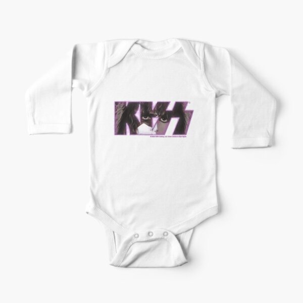 Kiss The Band Rock Music Logo Spaceman Baby One Piece By Musmus76 Redbubble