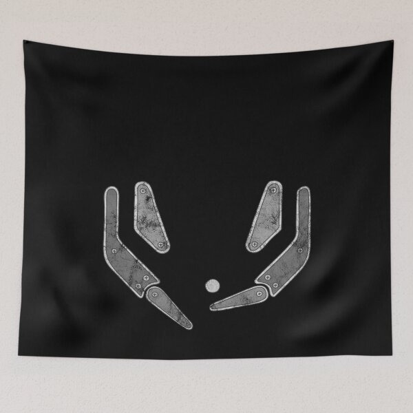 Item preview, Distressed Pinball Collector - B&W Pop Bumpers - Vintage designed and sold by DeWinnes.