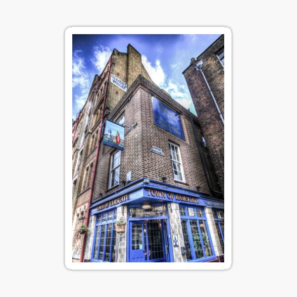 Town Of Ramsgate Pub London Sticker