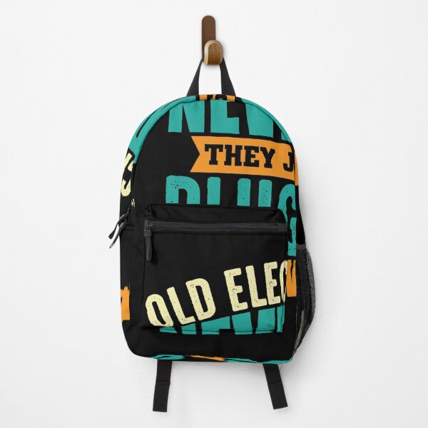Item preview, Old electricians never die the plugging away designed and sold by Grinover.