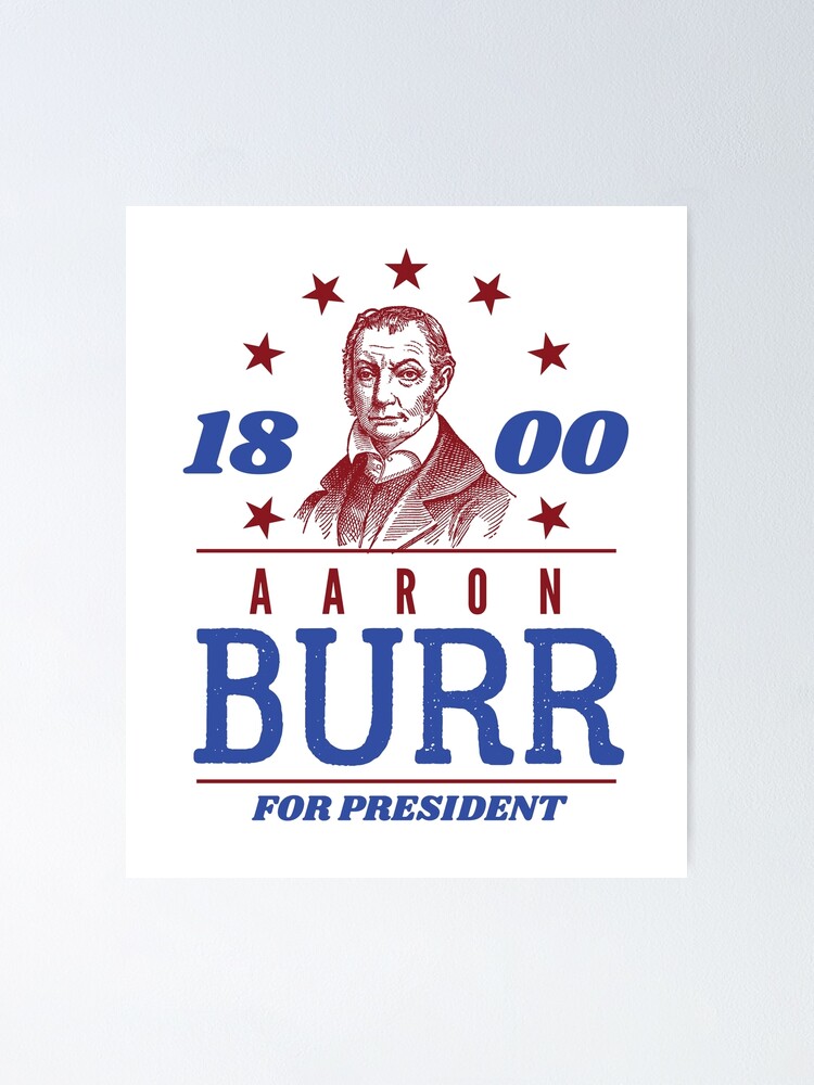 Aaron discount burr president