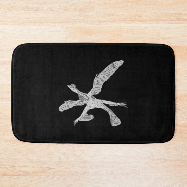 Item preview, Distressed Microraptor - B&W Dinosaur Species - Reptile designed and sold by DeWinnes.