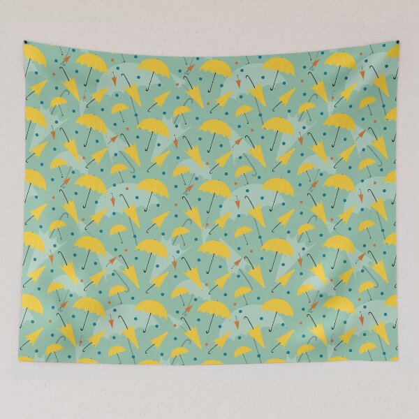 Item preview, Yellow umbrellas designed and sold by CinziArt.